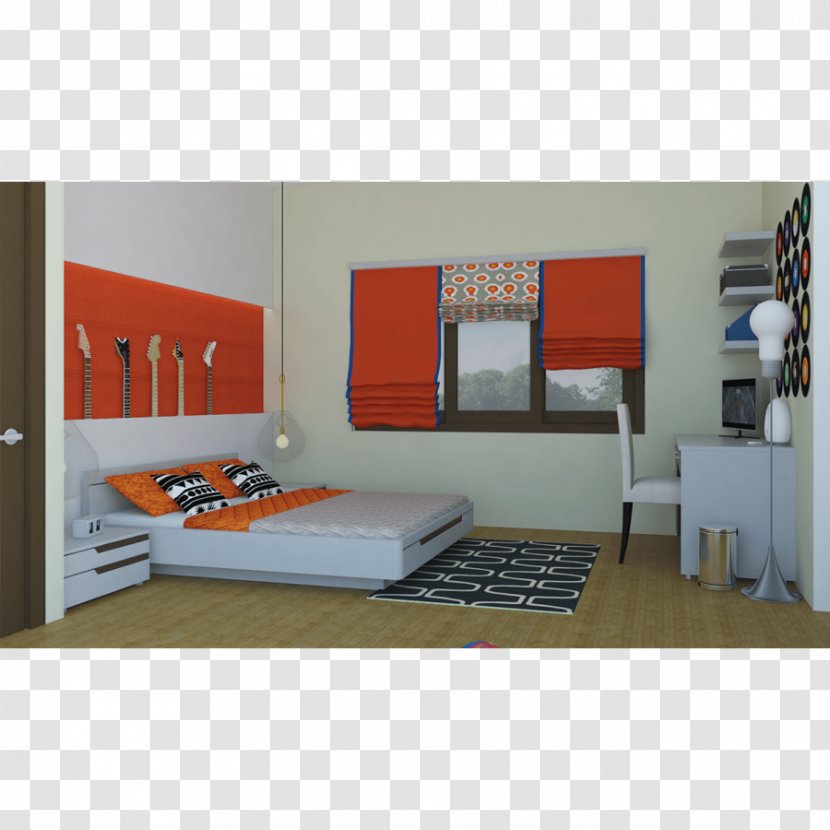 Bedroom Interior Design Services Family Room Transparent PNG