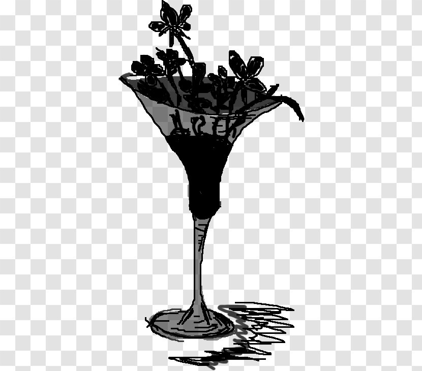 Wine Glass Martini Champagne Cocktail - Leaf Transparent PNG