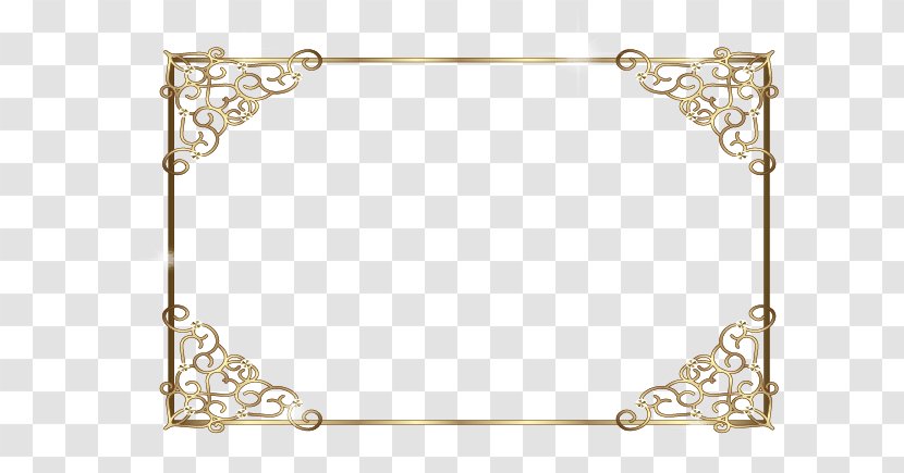 Picture Frames Line Body Jewellery Image - Rectangle - Five Dollar Bill Frame Transparent PNG