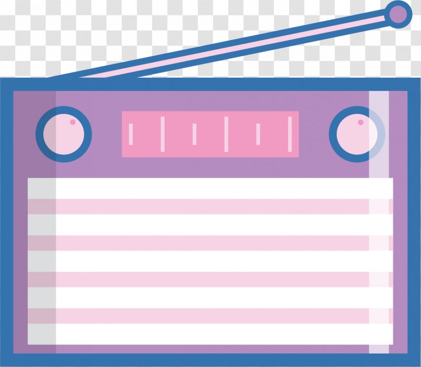 FM Broadcasting Radio - Heart - Cassette Transparent PNG