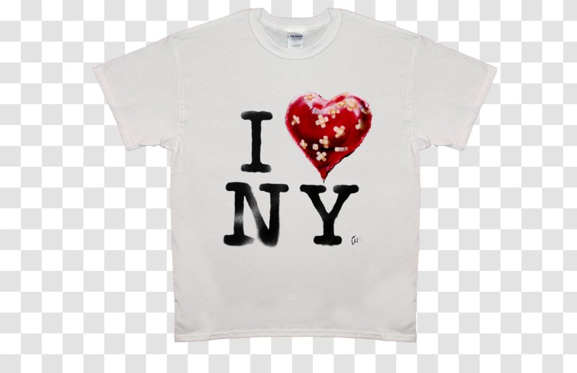 New York City T-shirt I Love Clothing - Heart Transparent PNG