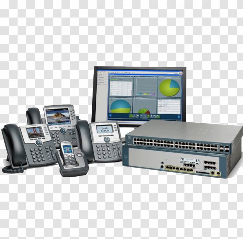 Business Telephone System Cisco Unified Communications Manager VoIP Phone - Computer Monitor Accessory - ICT Transparent PNG