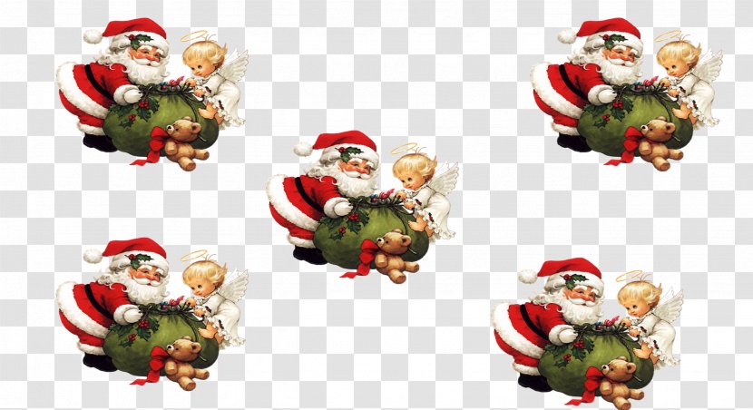 Santa Claus Christmas Ornament - Creative Image Pattern Transparent PNG
