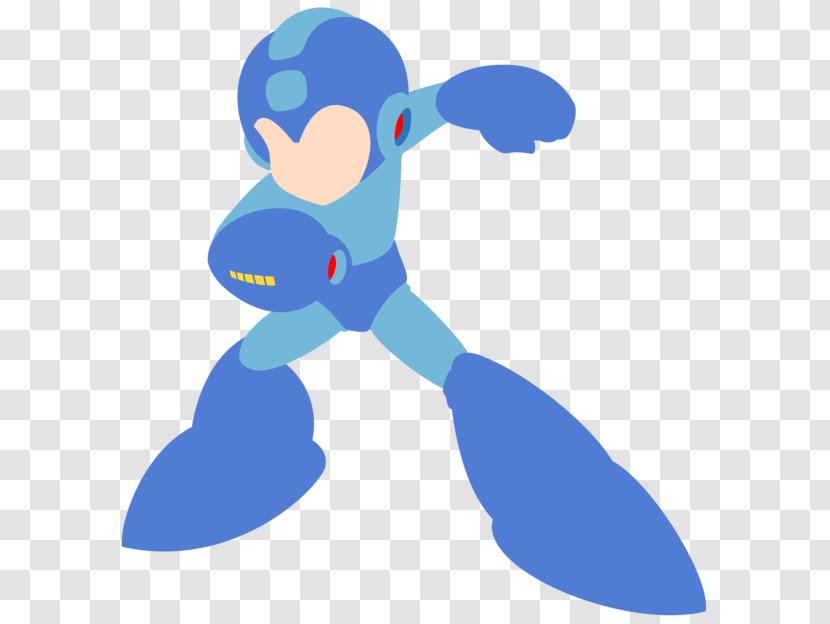 Silhouette Mega Man Clip Art - Fictional Character Transparent PNG