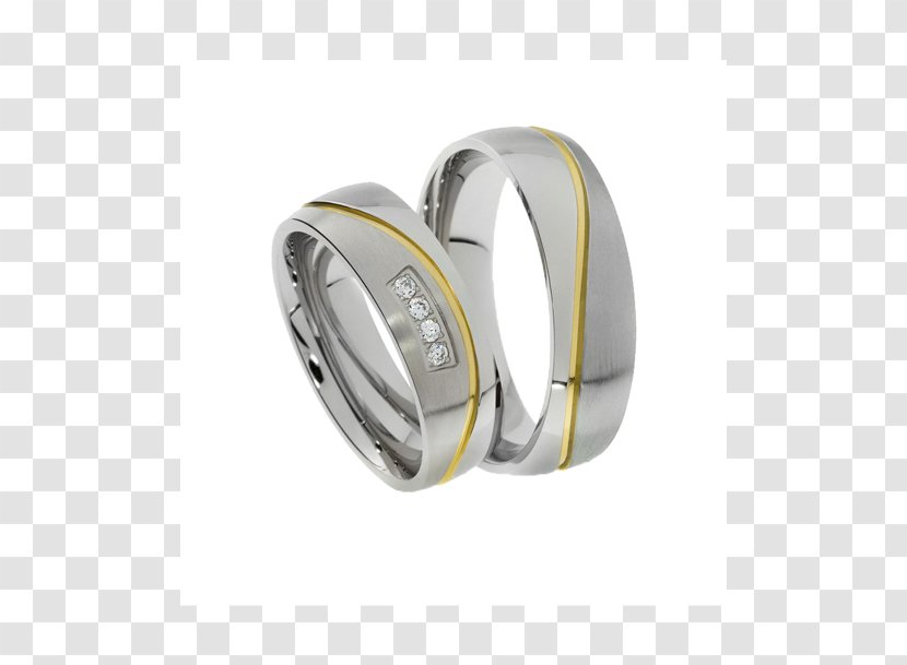 Wedding Ring Gold Jewellery Silver - Engagement Transparent PNG