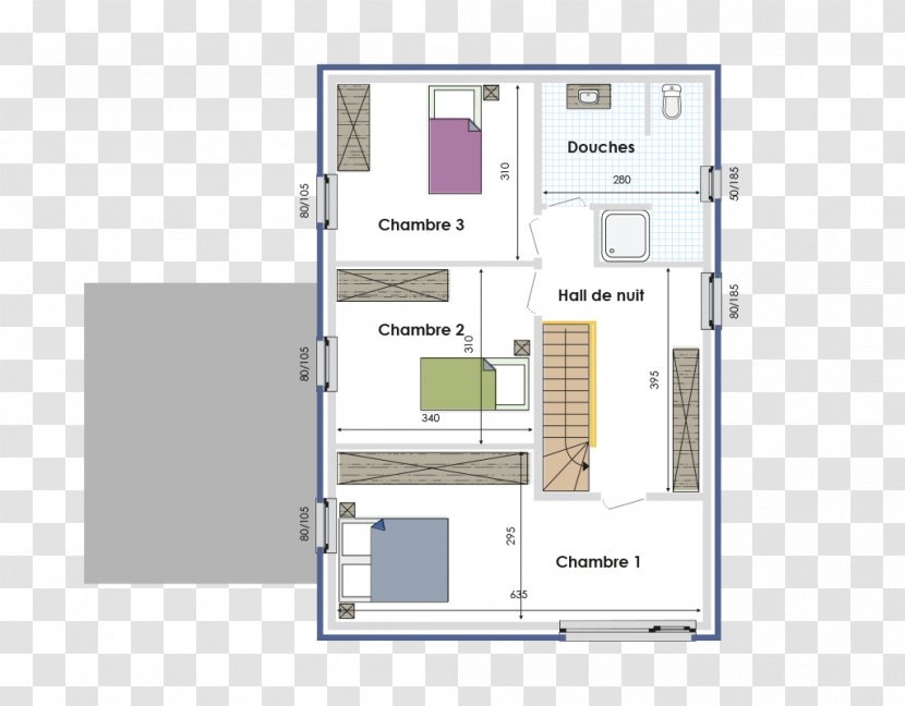Floor Plan Property Real Estate - Eucalyptus Transparent PNG
