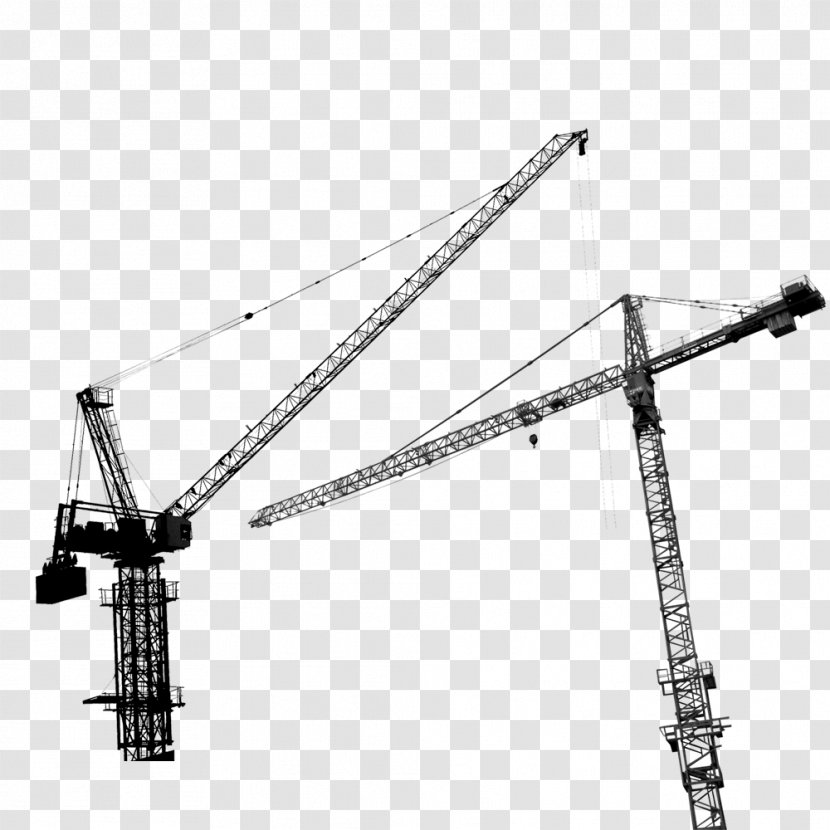 Crane Icon - Baustelle - Free Construction To Pull The Material Transparent PNG