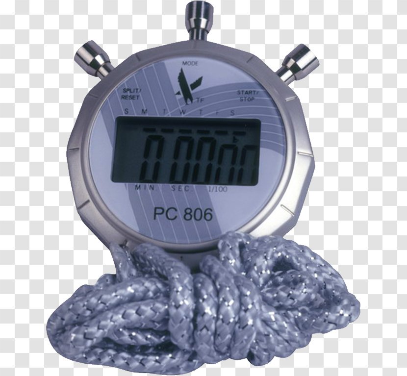 Silver Stopwatch Icon - Measuring Instrument Transparent PNG