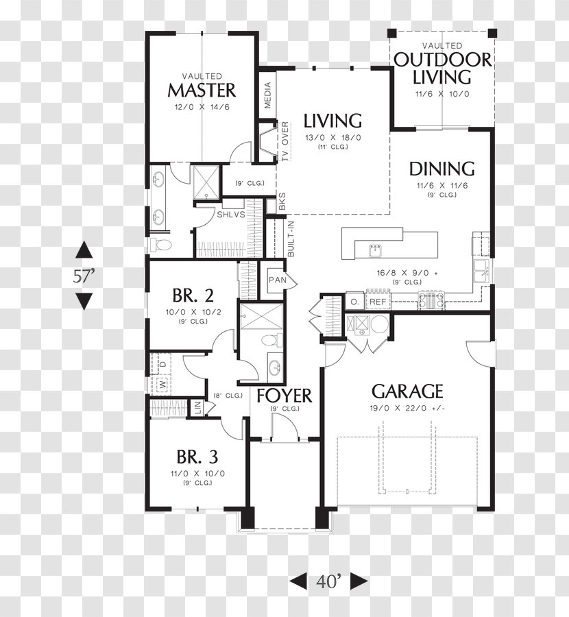 House Plan Floor Storey Bedroom - Room Transparent PNG
