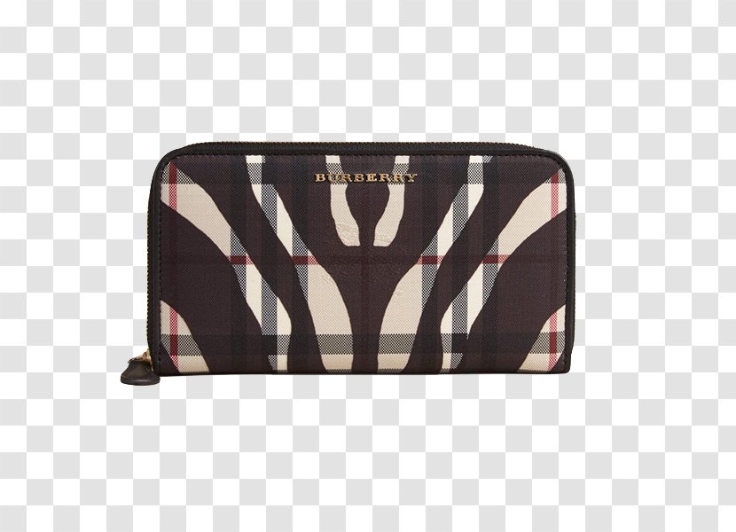 Wallet Burberry HQ Handbag Zipper - Zebra Long Section Of The Transparent PNG