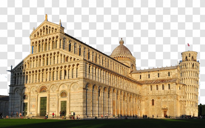 Leaning Tower Of Pisa Piazza Dei Miracoli - Medieval Architecture - Italy Seven Transparent PNG