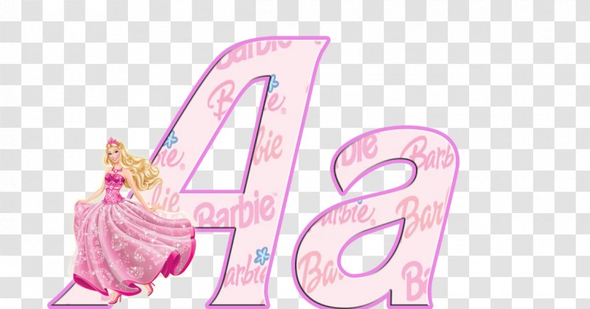 Barbie Alphabet Lettering Doll - Letter Transparent PNG