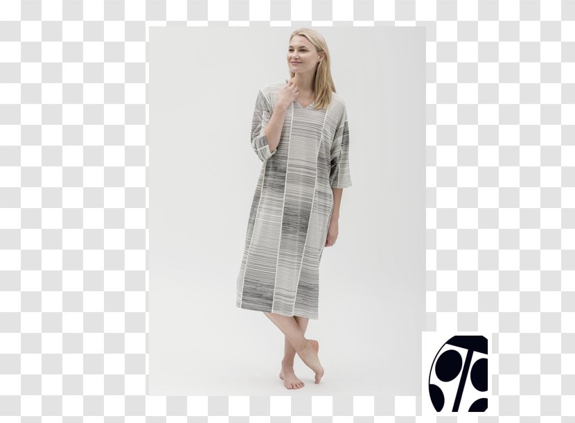 Nightwear Sleeve Dress Outerwear Neck - Clothing Transparent PNG