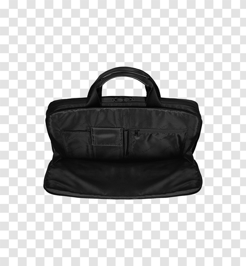 Briefcase Laptop Handbag Leather - Shoulder Strap Transparent PNG
