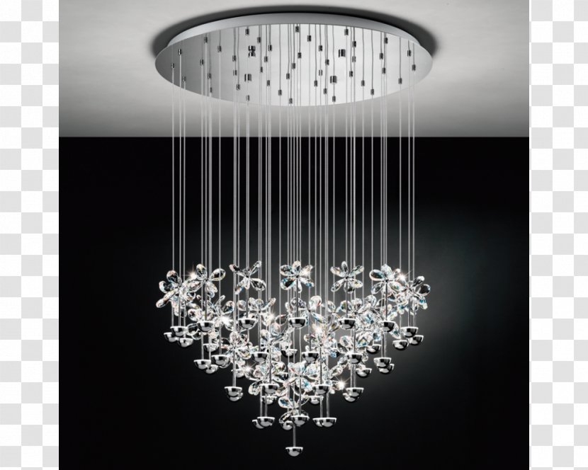 Light Fixture Chandelier Crystal EGLO - Ceiling - Collection Order Transparent PNG