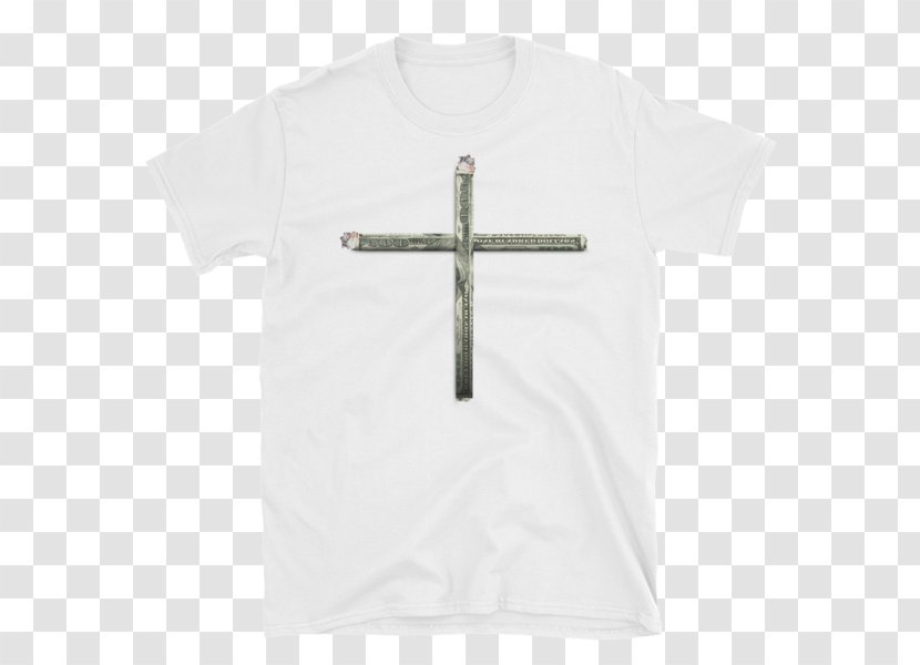 T-shirt Crucifix Sleeve Outerwear - Symbol Transparent PNG