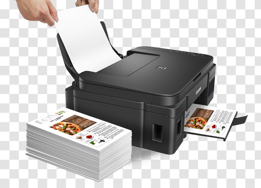Inkjet Printing Multi-function Printer Canon - Laser Transparent PNG