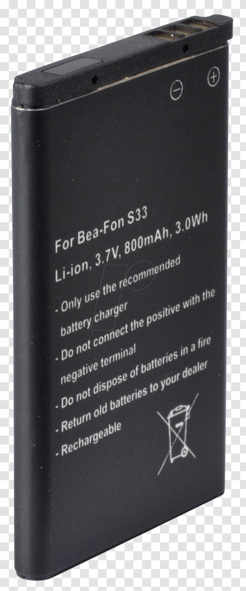 Lithium-ion Battery Doro Primo 413 Voltage Rechargeable - Electronic Device Transparent PNG