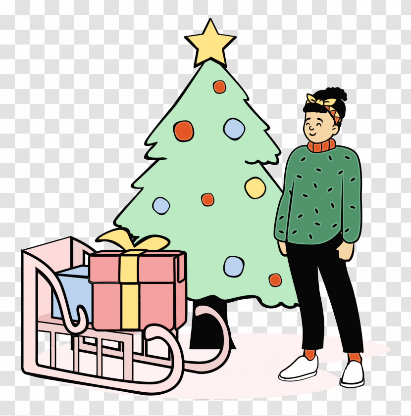 Christmas Tree Transparent PNG