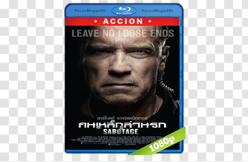 Arnold Schwarzenegger Sabotage Action Film Black Transparent PNG