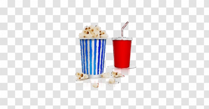 Popcorn - Paint - Milkshake Snack Transparent PNG