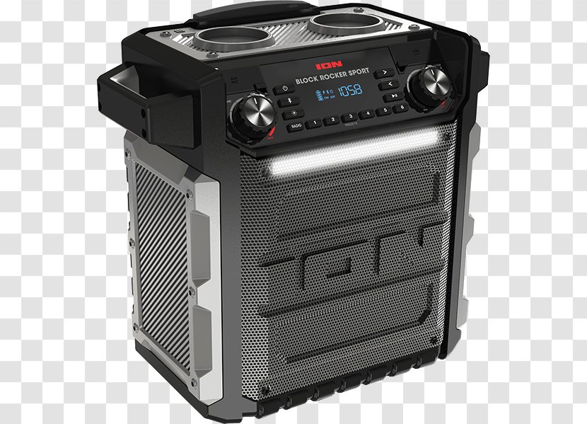 Microphone ION Audio Tailgater IPA77 Sound Block Rocker IPA76C - Radio Transparent PNG