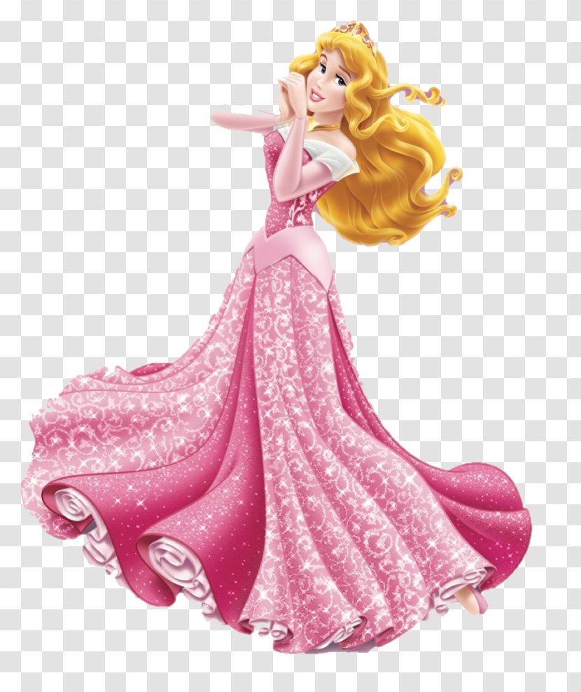 Princess Aurora Ariel Jasmine Rapunzel Disney - Figurine - Beauty Transparent PNG