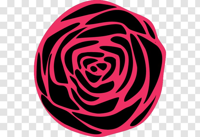 Beach Rose - Pink - Hand-painted Roses Transparent PNG