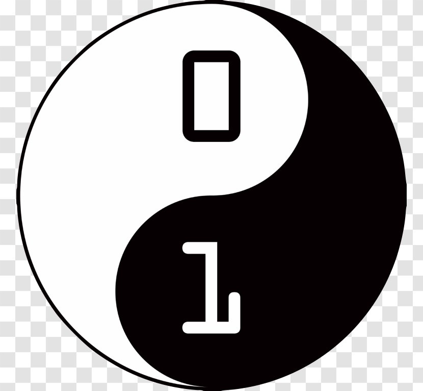 Yin And Yang Symbol Taijitu Traditional Chinese Medicine Clip Art - Number Transparent PNG