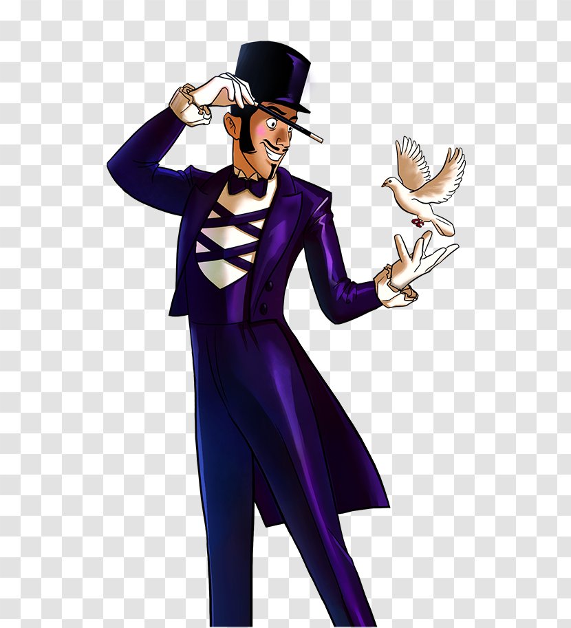 Supervillain Costume - Gentleman Transparent PNG