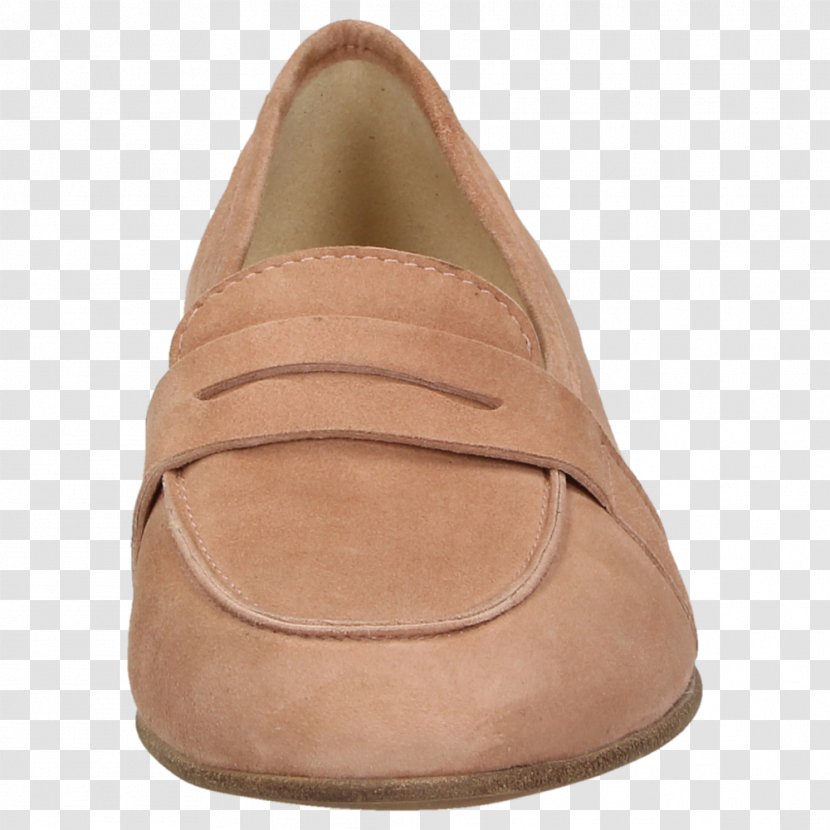 Slip-on Shoe Suede Sioux GmbH Moccasin - Beige - Oxford Shoes For Women Transparent PNG