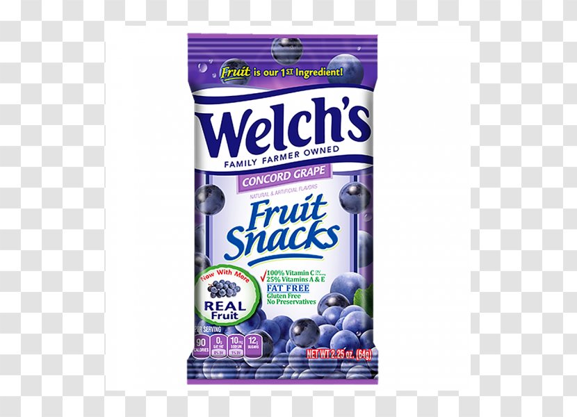 Juice Concord Grape Welch's Fruit Snacks - Strawberry - Soft Sweets Transparent PNG