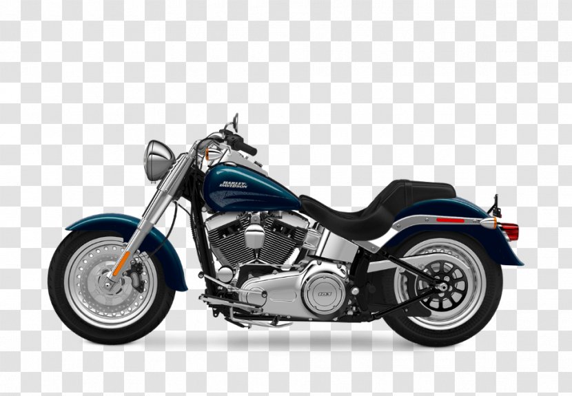 Huntington Beach Harley-Davidson FLSTF Fat Boy Motorcycle Softail - Automotive Wheel System - Harley Transparent PNG