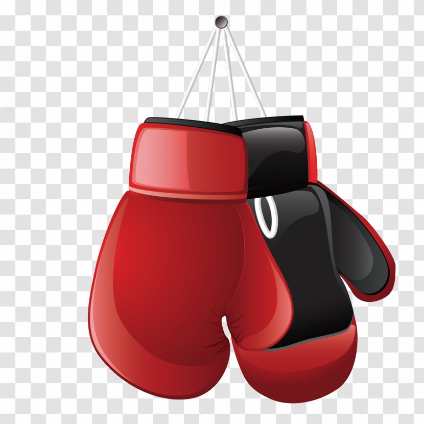 Boxing Glove Clip Art - Vector Gloves Transparent PNG