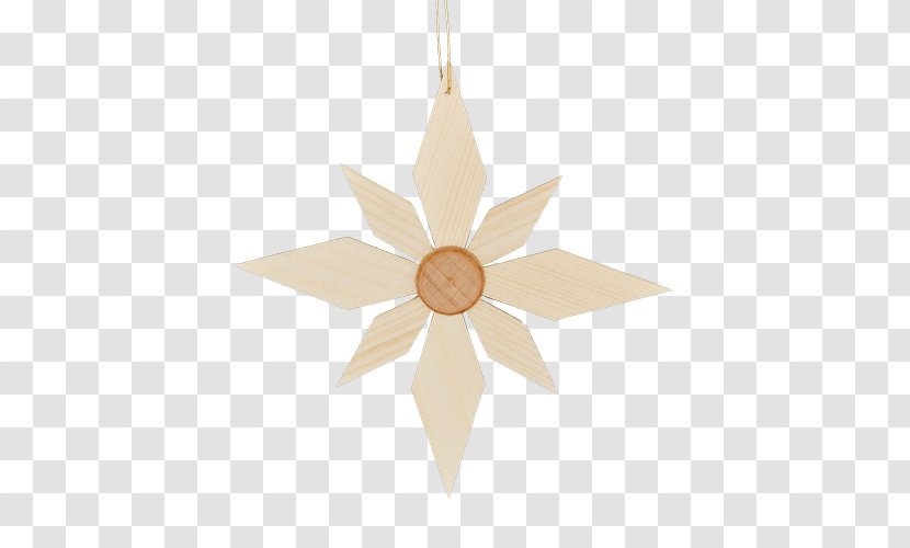 Product Design Christmas Ornament Symmetry Lighting - Star - Petal Transparent PNG