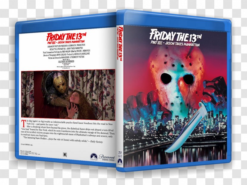 Friday The 13th Film Blu-ray Disc Television DVD - Silhouette - Dvd Transparent PNG