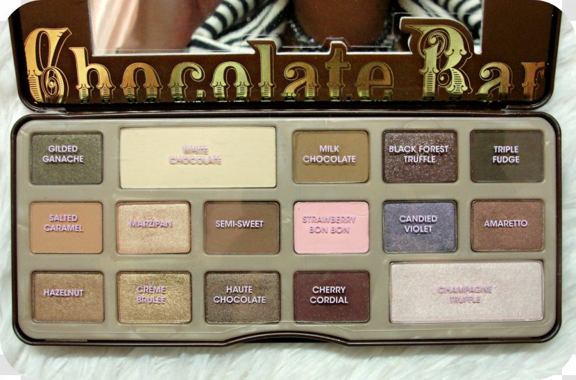 Too Faced Chocolate Bar Born This Way Foundation Cosmetics Hangover Primer Palette - Unicorn Transparent PNG