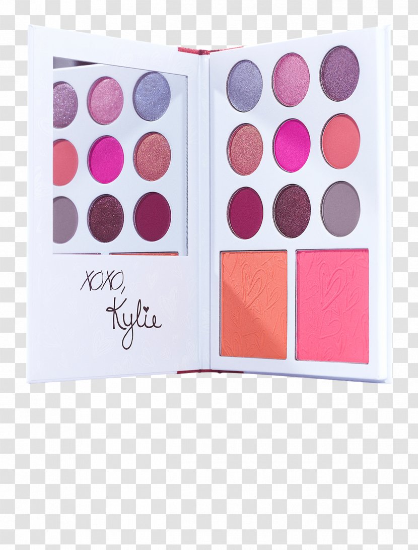 Kylie Cosmetics Rouge Eye Shadow Palette - Matte Transparent PNG