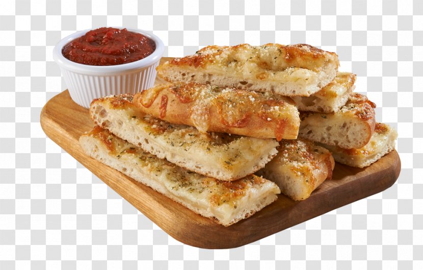 Garlic Bread Pizza Breadstick Marinara Sauce Buffalo Wing - Restaurant - Chese Transparent PNG