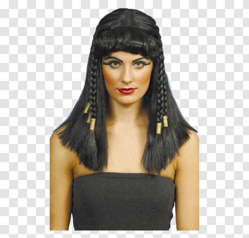 Cleopatra Wig Costume Party Fashion - Braid Transparent PNG
