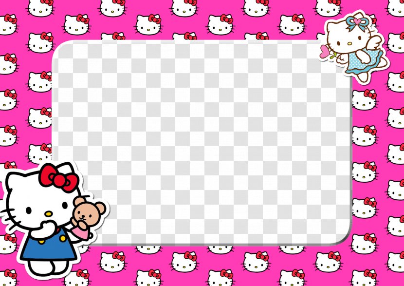 Hello Kitty Picture Frames Animation - Frame Transparent PNG