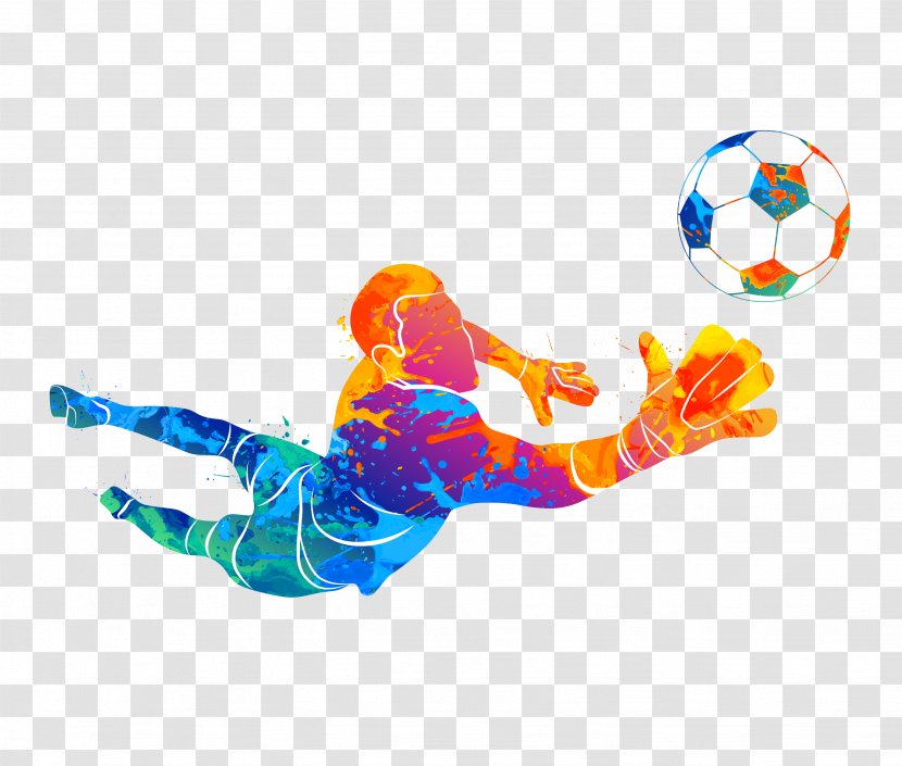 Goalkeeper Vector Graphics Royalty-free Football Stock Photography - Soccer Kick Transparent PNG