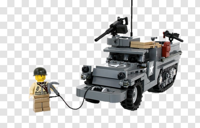 Half-track Motor Vehicle LEGO Armoured Personnel Carrier - Mechanized Infantry Transparent PNG