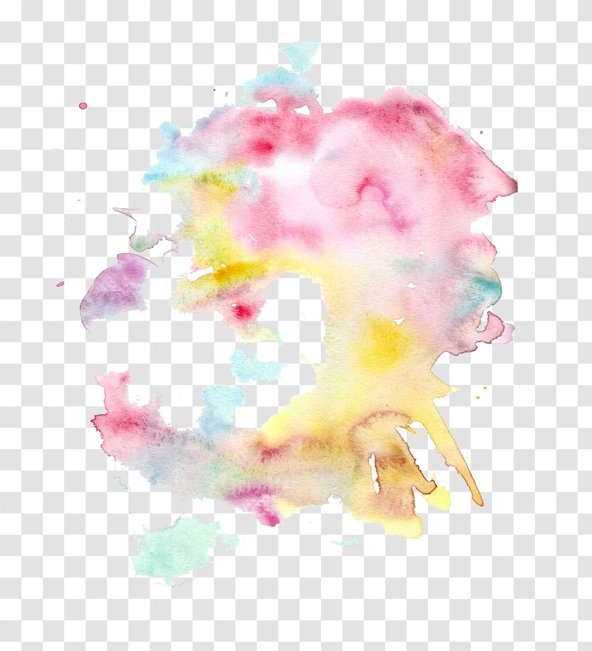 Watercolor Painting Texture Image Drawing Transparent PNG