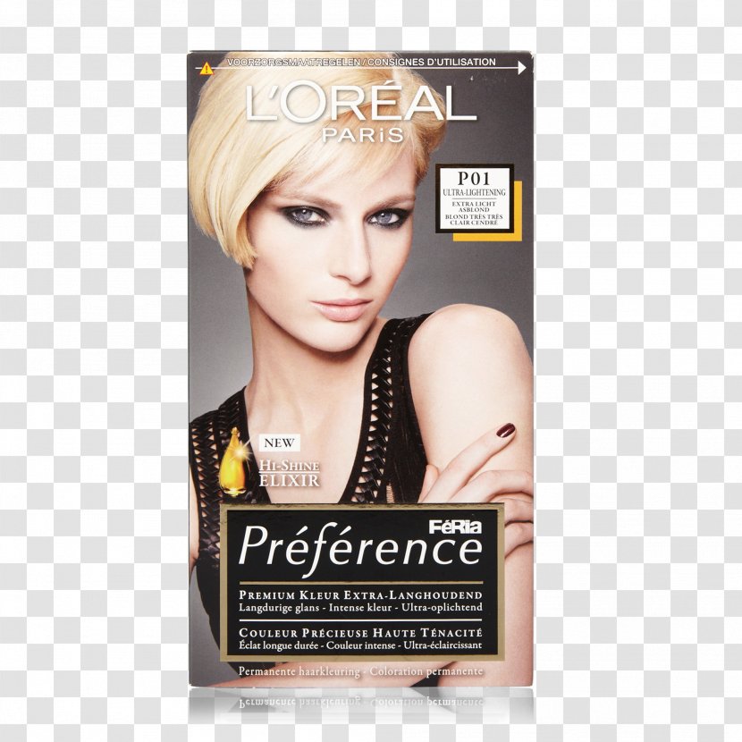 Hair Coloring Blond LÓreal Human Color Permanents & Straighteners - Dye Transparent PNG