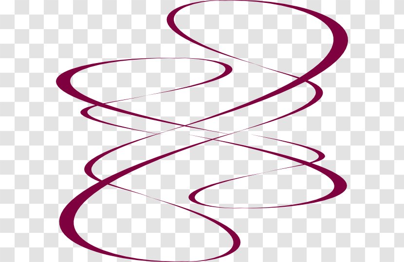 Line Curve Clip Art - Decorative Arts - Maroon Flower Cliparts Transparent PNG