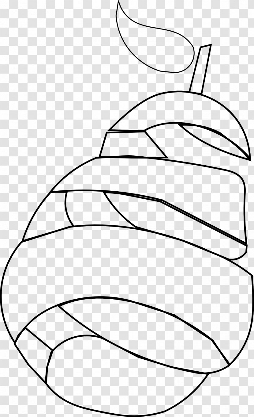 Drawing Fruit Clip Art - Line - Pear Transparent PNG