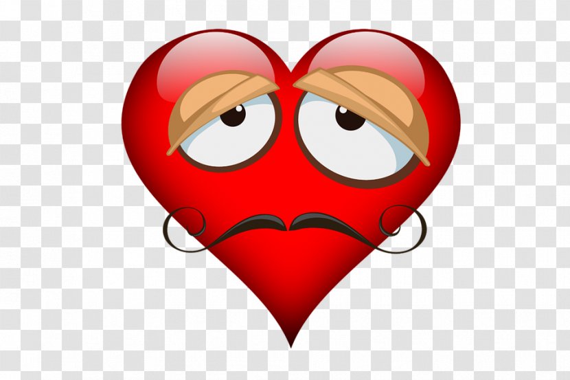 Emoji Heart Valentine's Day Romance - Silhouette - Eat Chocolate J Transparent PNG