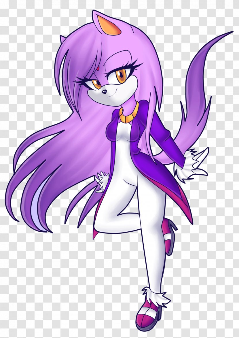 Blaze The Cat Shadow Hedgehog Sonic Tails Amy Rose - Flower Transparent PNG
