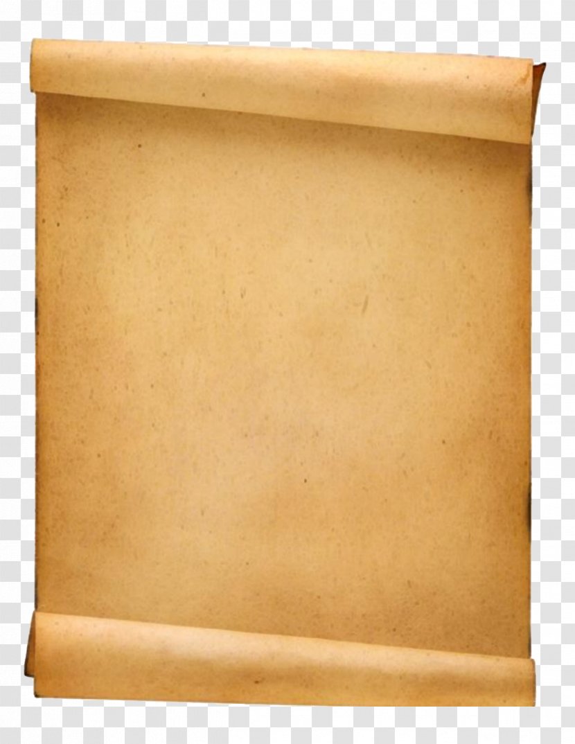 Paper Parchment Scroll Clip Art - Box - Ripped Transparent PNG